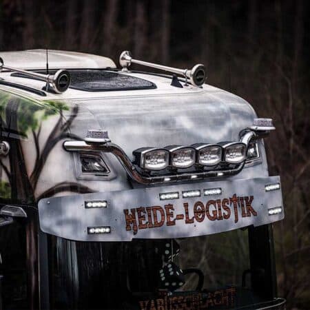 Scania NextGen Highline: Dachlampenbügel Design "Eyebrow" - blank
