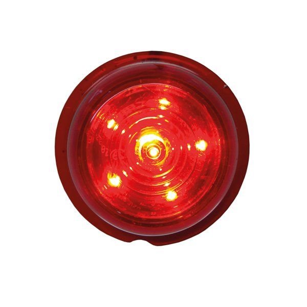 LED Warnleuchte Gelb + Positionslicht Rot