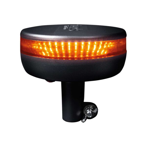 CRUISE LIGHT WARNING LIGHT BEACON LED POLE MOUNT CLEAR LENS