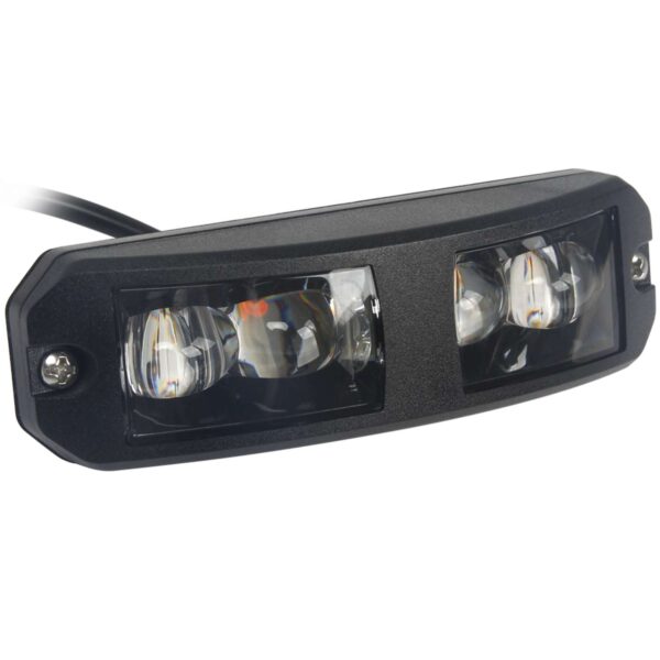 CURVED WARNINGLIGHT AMBER LED